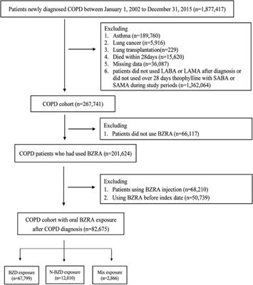 Drug Safety of Benzodiazepines in Asian Patients With Chronic Obstructive Pulmonary Disease